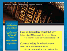 Tablet Screenshot of churchofchristnortheast.org